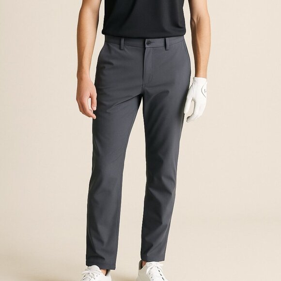 Under Armour Match Play Golf Pants Gray 34x32 Straght Fit Performance Stretch - Picture 1 of 10